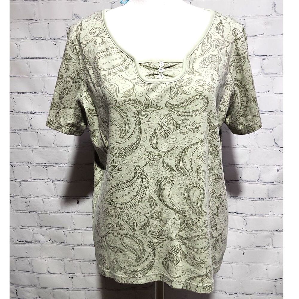 Coral Bay paisley print shirt